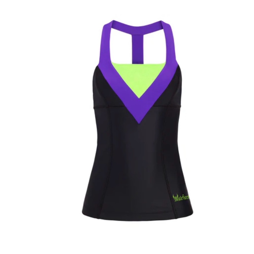 Crowned Athletics Disney Maleficent Athletic Tank Top